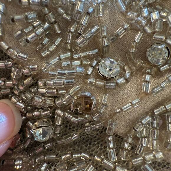 JVN by Jovani Elegant Pink and Gold Women's Dress Size 0 - Picture 8 of 11